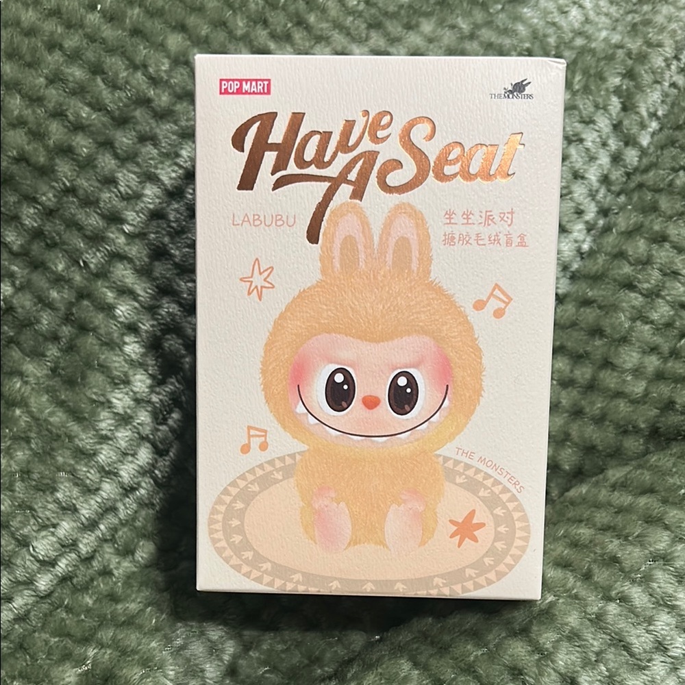 Pop Mart Labubu 'Have A Seat' Collectible Figure